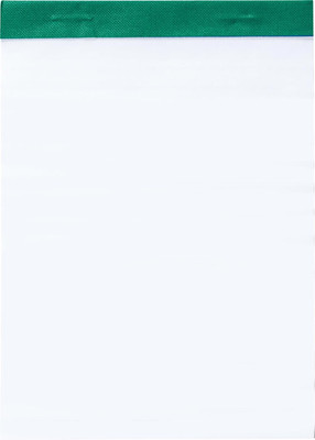 Notizblock A6 Blanko 50 Blatt Geheftet Perforiert 60g/m² Schreibblock