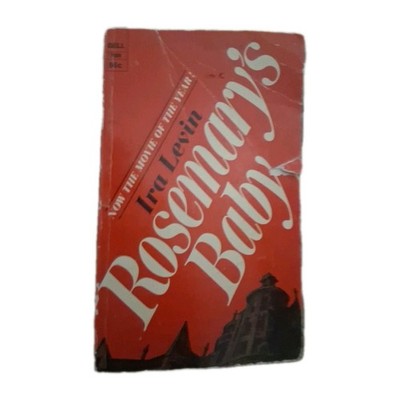 Rosemary s Baby by Ira Levin 1968 Dell Paperback Classic Horror Novel 4th Print