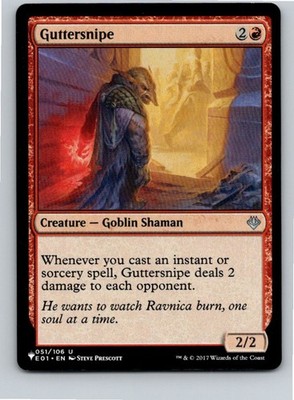 Magic the Gathering Guttersnipe (E01) The List Reprints MTG Free Shipping!