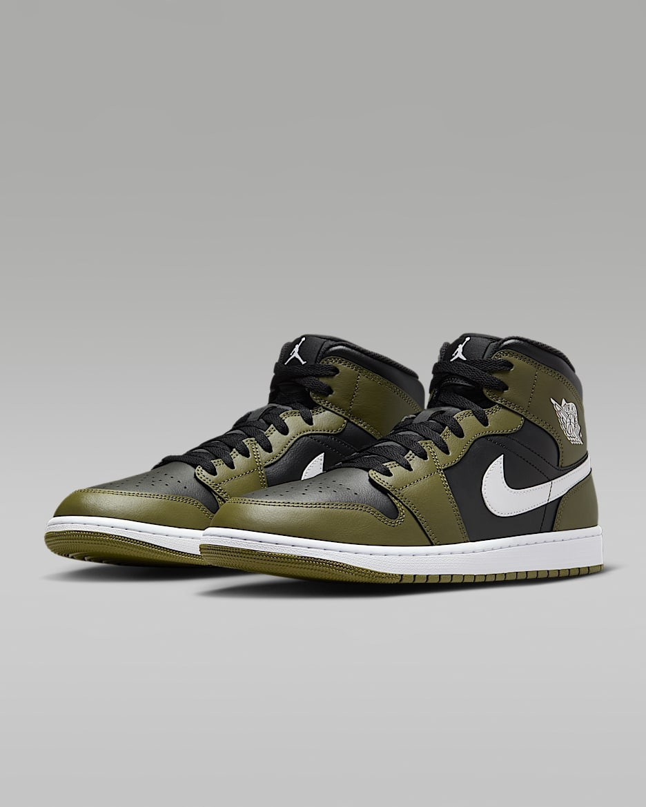 Size 14 - Air Jordan 1 Mid Medium Olive for sale online | eBay Size 14 - Air Jordan 1 Mid Medium Olive for sale online | eBay