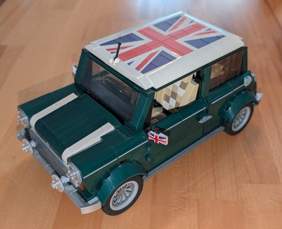 LEGO Mini Cooper Creator Expert 10242 mit Union Jack Dach ohne Ovp