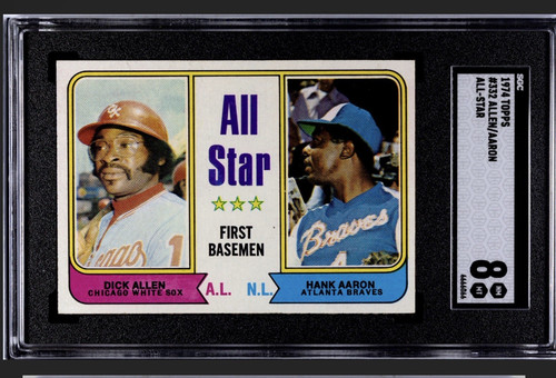 1974 All Star 1st Basemen [D. Allen, H. Aaron] #332