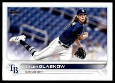 2022 Topps Tyler Glasnow Tampa Bay Rays #302