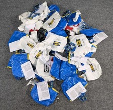 29 x IKEA Knolig Mini Coin Purse Change Zipper Money Bag Key Holders Lot Of 29