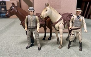 Butch Cassidy & Sundance Kid 1979 Kenner Figures & Horses