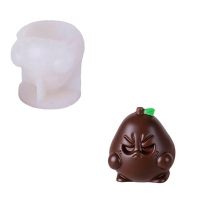 Pear Shape Silicone Mousse Mould Kitchen Puddings Chocolate Craft Baking Tool