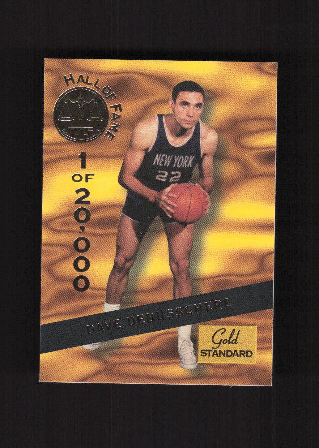 1994 Signature Rookies Gold Standard Hall of Fame Dave DeBusschere Knicks