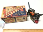 Vintage 1930s Marx Mysterious RARE Kitty Kat Tin Litho in Original Box NICE!