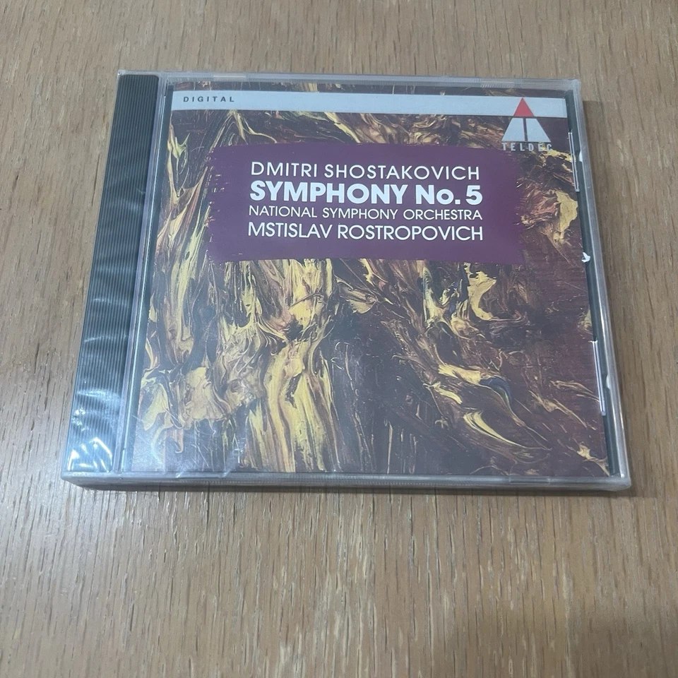 Симфония Дмитрия Шостаковича No 5 дюймов ре минор, Op 47 классический музыкальный компакт-диск новый - Изображение 3 из 4