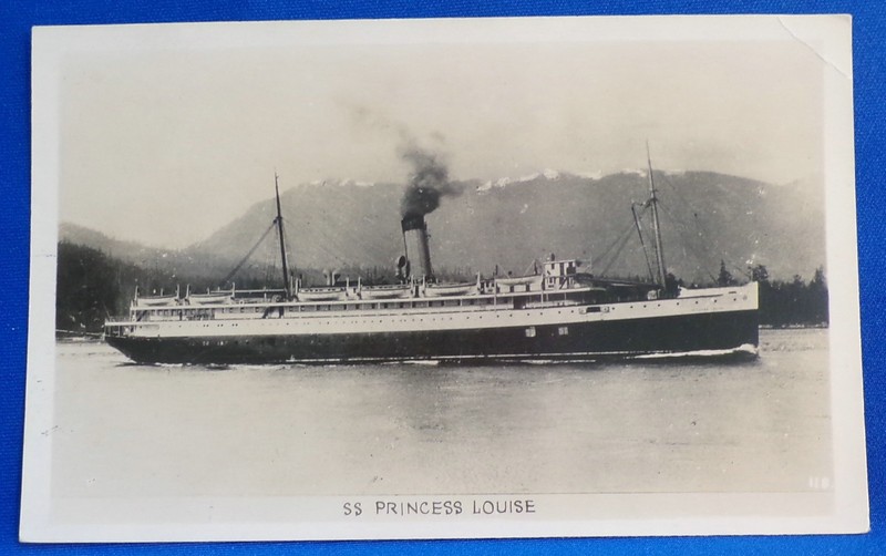 "Princess Louise"  From Prince Rupert 1951. Postage Dues.