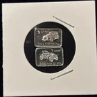 Vintage Automobile .999 Fine Silver Bar - (2) 1 gram