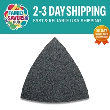 Durable Hook & Loop 60 Grit Sanding Sheets - Aluminum Oxide for All Materials