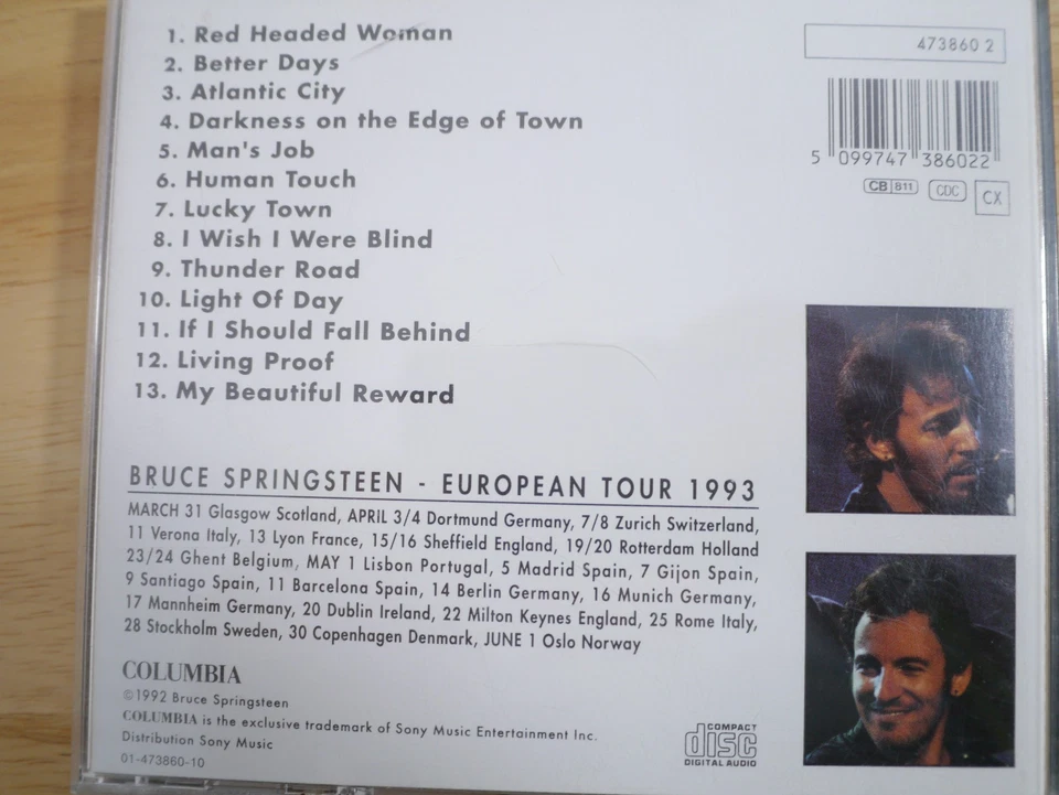 CD Bruce Springsteen in Concert MTV unplugged - Bild 2 von 4