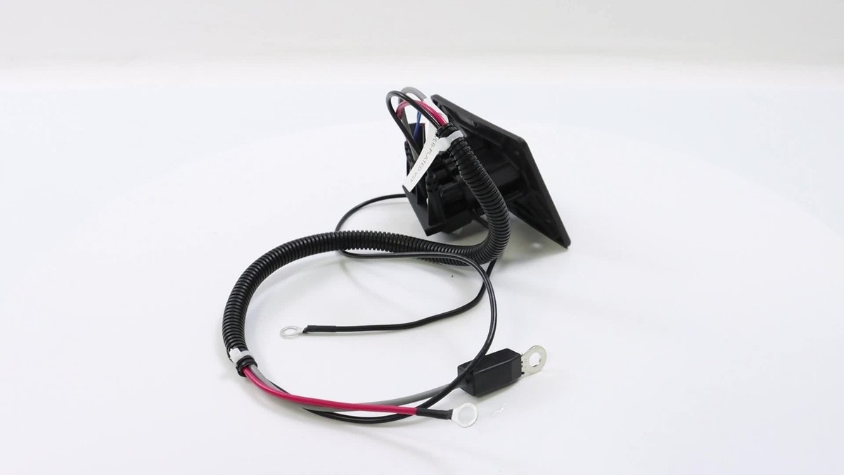 インディバ エレクトロードホルダー付コード RESとCPA ➕CPA80mm For EZGO TXT / RXV Charger Receptacle 48V Golf Cart W/ Delta-Q