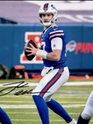 Josh Allen Signed 8x10 Photo Buffalo Bills Autograph NFL QB w/ COA