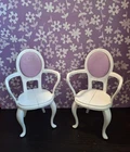 Vintage 1996 My Folding Pretty House 2 Chairs Dining Room Kitchen Furniture