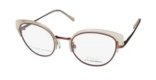 NEW KOALI 20066K EYEWEAR FRANCE METAL & PLASTIC DM02 47-20-140 WOMENS BROWLINE