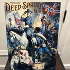 Special Deep Spring Whiskey General Lee Vintage Advertising Metal Sign, 16x11