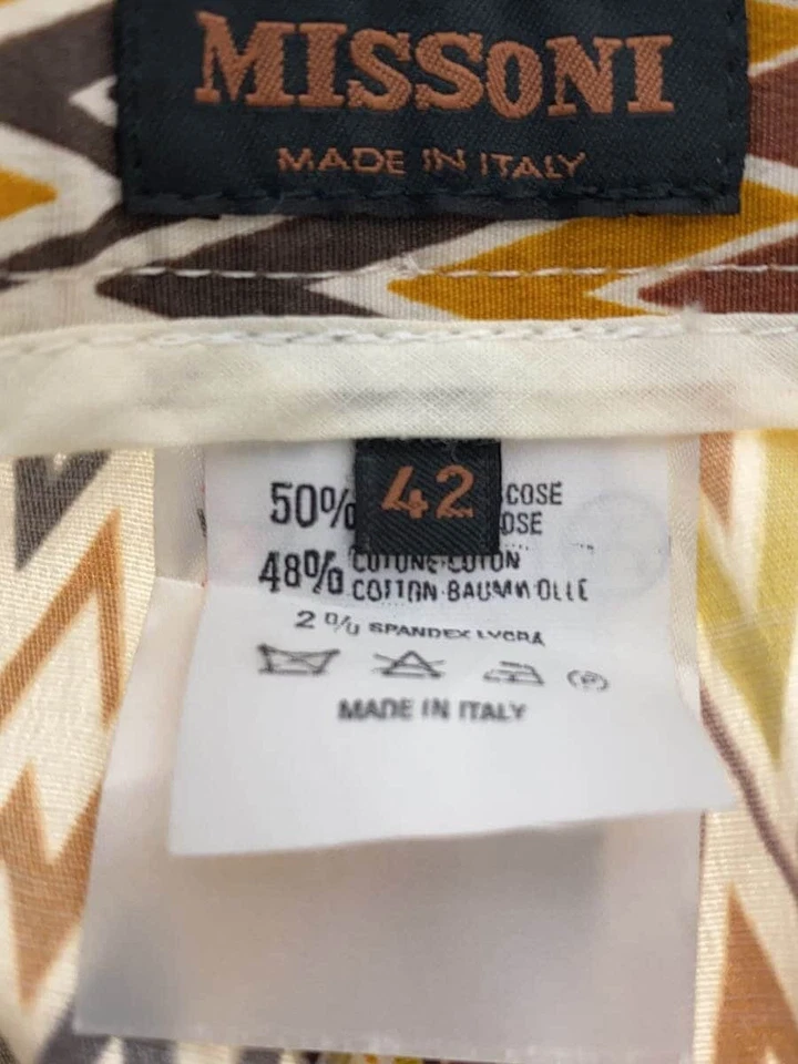 Pantalón Traje MISSONI Camel 42 Foto 4 de 4