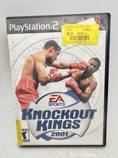 Knockout Kings 2001 (PlayStation 2 PS2) CIB COMPLETE W/ Manual + Reg Card TESTED