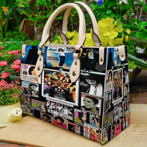 Michael Jackson Leather Handbag, Gift For Women