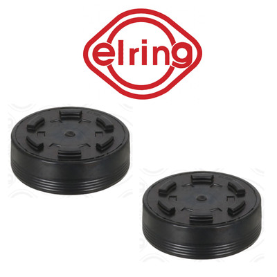 2 x ELRING Verschlussdeckel, Nockenwelle für AUDI 100 80 A4 A5 A6 A8 ALLROAD
