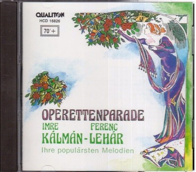 Kelman, lehar: Operettenparade / Laszlo Maklary, Budapest Orchestra - CD