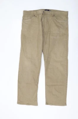 Marks and Spencer Beige Straight Men's Jeans XL - Image 1 of 3