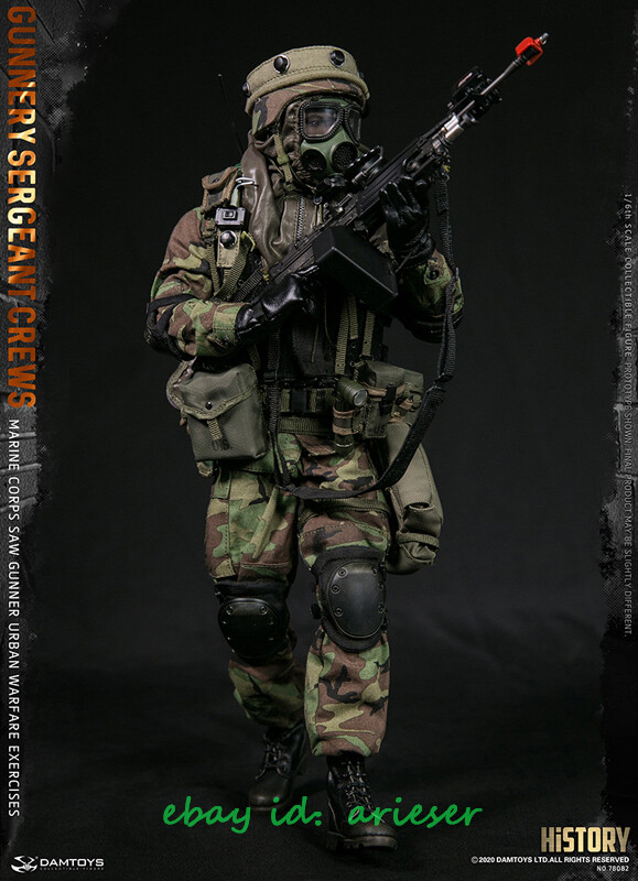 Damtoys 78082 1/6 Marine Corps Gunnery Sergeant Cruise Action