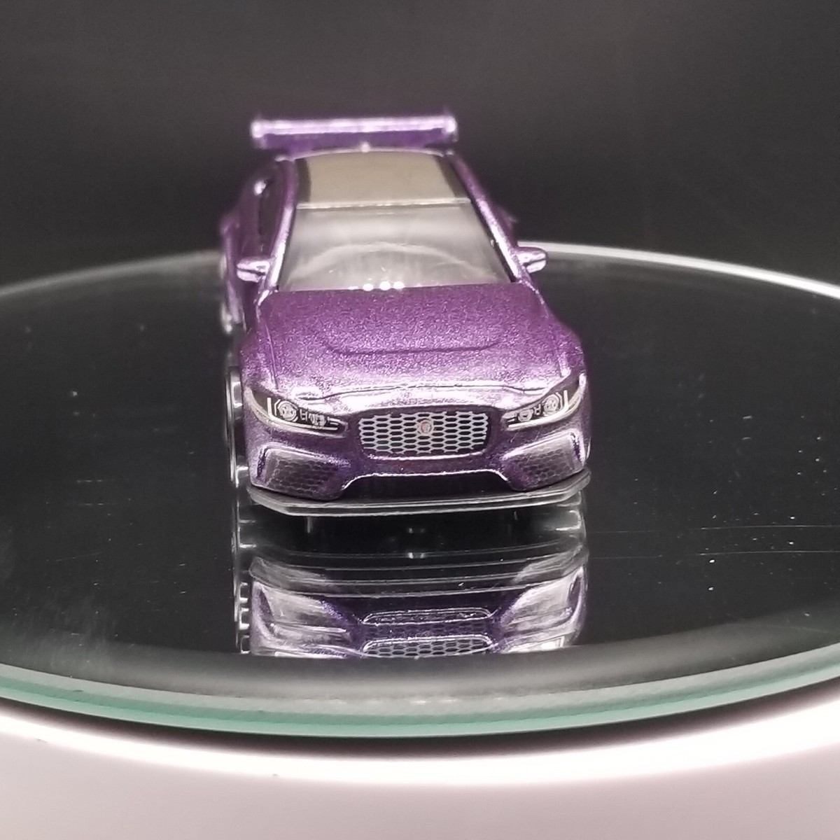 Hot Wheels Jaguar XE SV Project 8 Purple Diecast Sports Car Motor