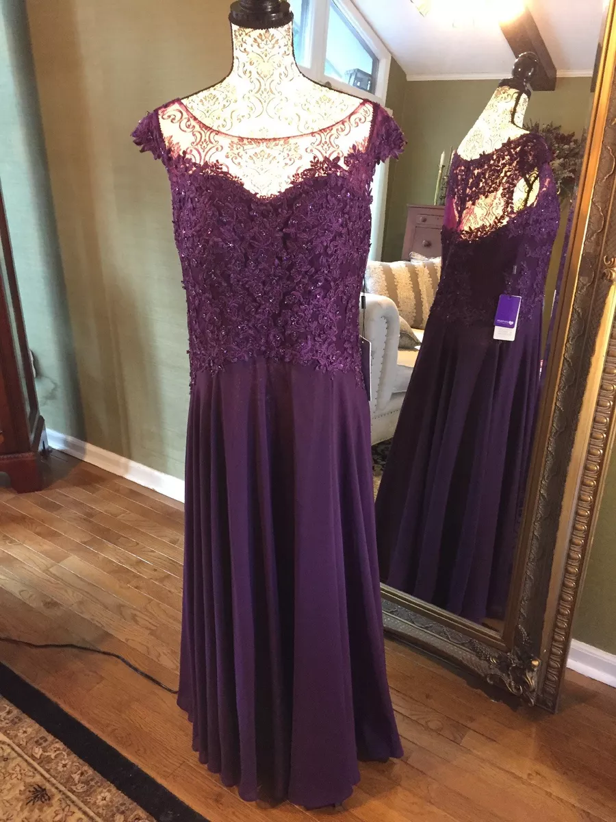 Aubergine mother of store the bride