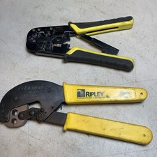 KLEIN TOOLS - VDV226-011-SEN Crimper plus RIPLEY CABLEMATIC CR 596QL Tool