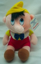 VINTAGE Walt Disney PINOCCHIO 7" Plush STUFFED ANIMAL TOY 1980's NEW