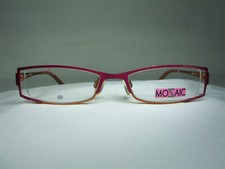 Mozaic eyeglasses Titanium square oval frames men's women's NOS vintage