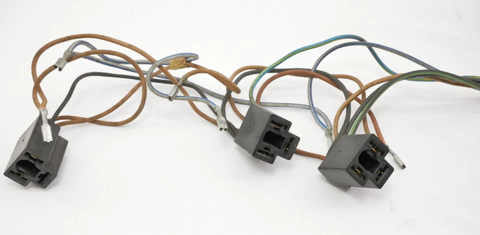 Arnés de cableado medidores de consola central 81-93 VW Rabbit convertible descapotable MK1 Foto 2 de 3