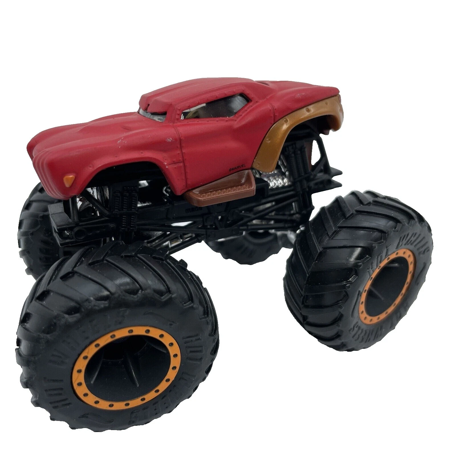 Camiones monstruo Diecast Mattel Iron Man