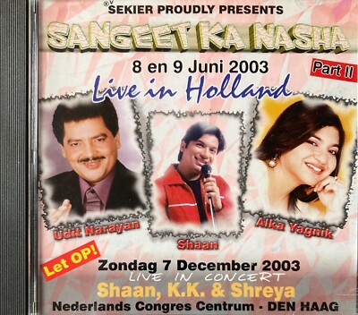 SANGEET KA NASHA Part II * Udit Narayan Alka Yagnik Shaan * CD BOLLYWOOD HINDI