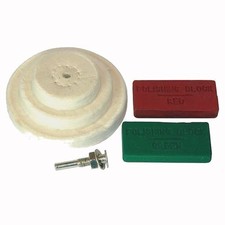 POLISSAGE KIT 6 PIÈCES POLISSAGE ROUES DREMEL POWERCRAFT PUISSANCE PERCEUSE
