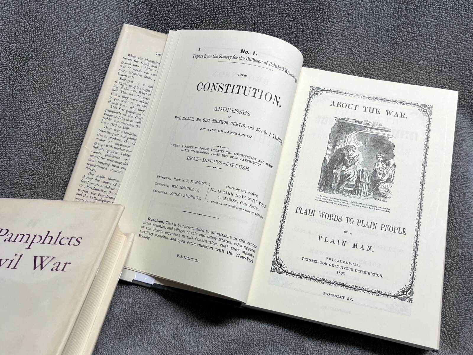 Union Pamphlets Examples Landscape UNION PAMPHLETS OF THE CIVIL WAR 1861-1865 TWO VOLUMES 1st 1967 | eBay