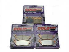 Goldfren S33 Brake Pads Front & Rear For Suzuki GSF 600 Bandit 1995-1999