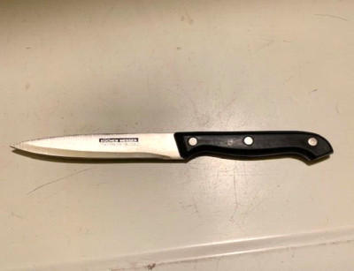 KUCHEN MESSER Stainless Rostfrei Inox Steak Knife 9'' Long 4-3/4'' Blade GUC