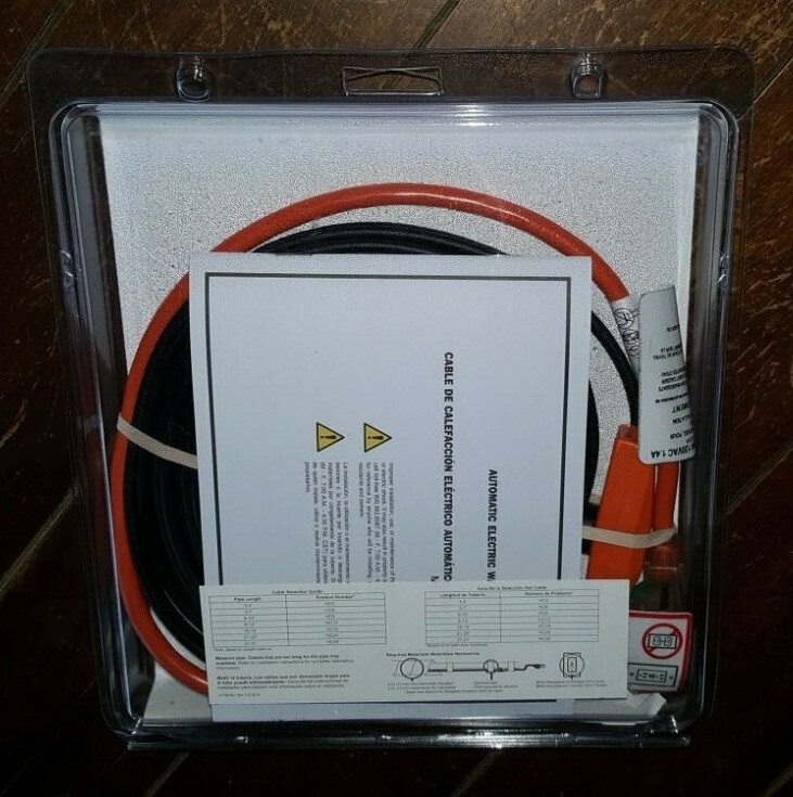 Frost King Electric Water Pipe Heat Cable (2125 ft./6.47.6 M) HC24 eBay