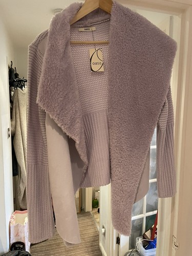 BNWT Ladies Oasis Pale Purple Waterfall 