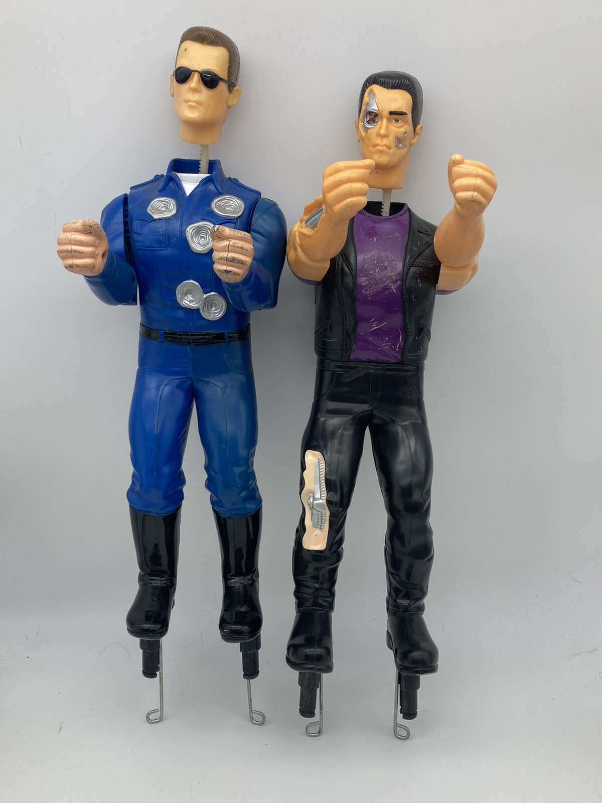 SAOLA Vintage 1992 Remco Terminator 2 Rock' em Sock 'em giocattolo solo figurine di ricambio