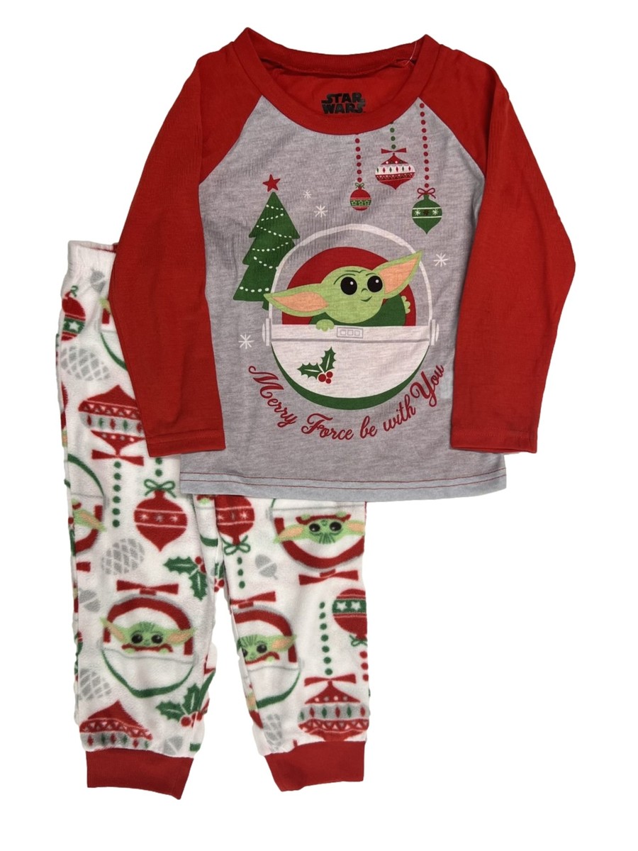Yoda Christmas Pajamas Baby Yoda Pajamas For Girls Star Wars Girls