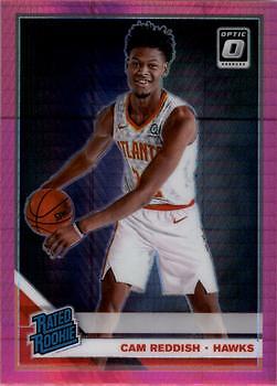 2019-20 Donruss Optic Hyper Pink #170 Cam Reddish HAWKS RR