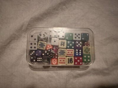 Collection of random dice (see pictures)