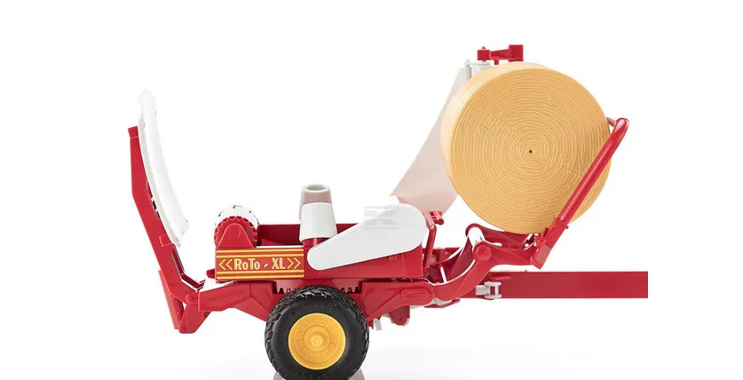 Bruder Bale wrapper with round bales (U02122)