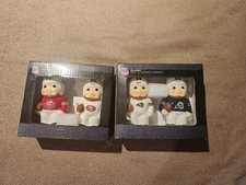 NFL San Francisco 49ers & Los Angeles Rams Ceramic Salt & Pepper Shakers