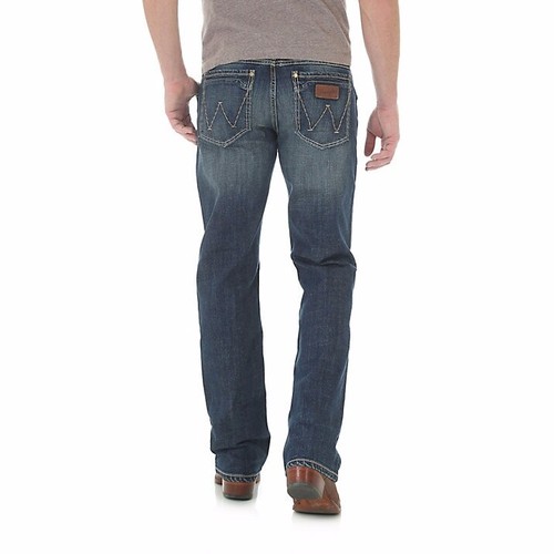 wrangler men's retro slim bootcut jeans